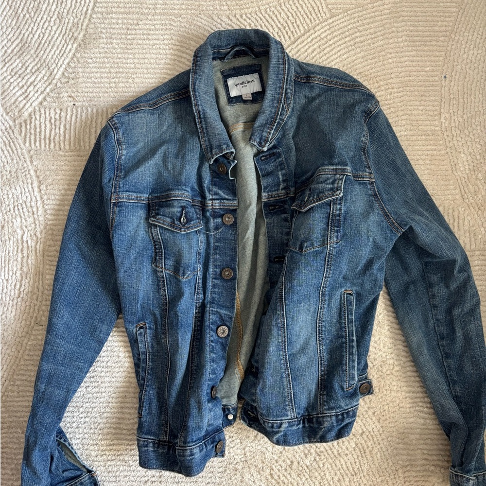 Goodfellow & Co Blue Lightweight Shirt Jacket
